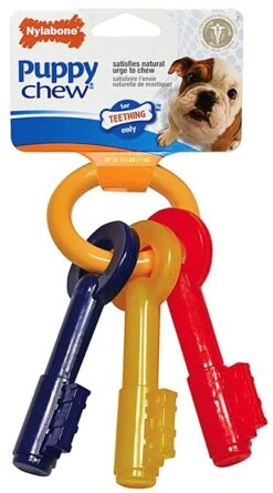 Nylabone Puppy Teething Keys Medium