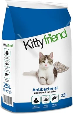 Kitty Friend Anti Bacterial Cat Litter 25L 3 Kitty Friend Anti Bacterial Cat Litter 25L