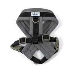 Viva Padded Harness Black - X-Large (70-98 Cm)