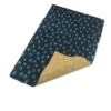 Bronte Navy Paw Print Dog Bed Fleece 75X100cm -Kurgo Shop 00042336 large
