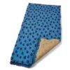 Bronte Sky Blue Paw Print Dog Bed Fleece 75x100cm -Kurgo Shop 00043114 large