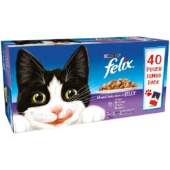 Felix Mixed Selection In Jelly 40 X 100g