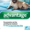Advantage 100 Spot-on For Dogs - 4 Pipetts -Kurgo Shop 00889663 large