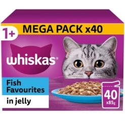 Whiskas Pouch Jelly Fish Choice 40/36 X 100g
