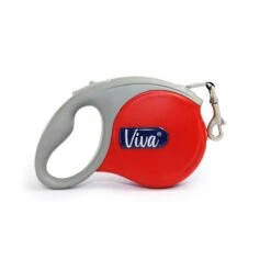 Ancol Viva Retractable Lead Red - Small