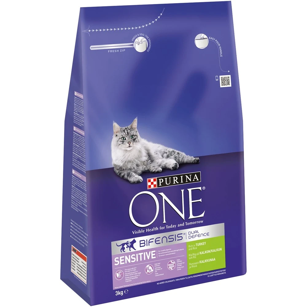 One Sensitive Cat Turkey And Rice 2.8kg 3 One Sensitive Cat Turkey And Rice 2.8kg