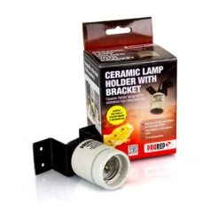ProRep Ceramic Lamp Holder With Bracket