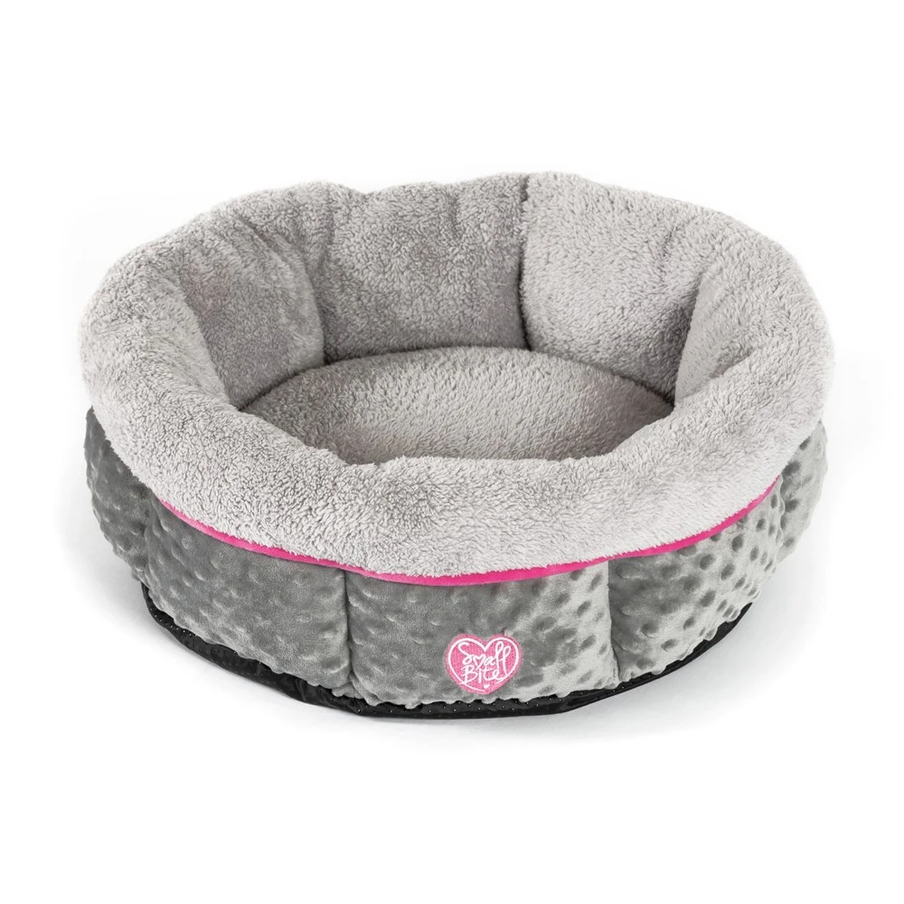 Small Bite Donut Bed 50cm - Pink 3 Small Bite Donut Bed 50cm - Pink