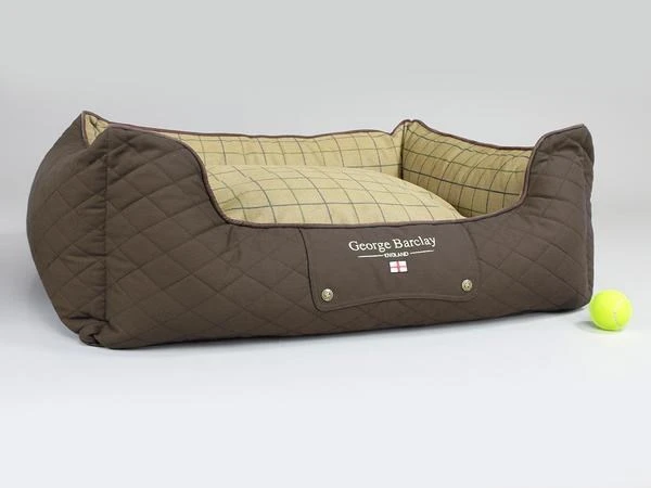 Country Orthopaedic Box Bed Small - Chestnut Brown 3 Country Orthopaedic Box Bed Small - Chestnut Brown