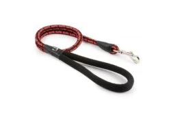 Ancol Extreme Shock Absorbing Rope Lead - Black/Red