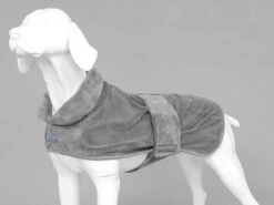 Muttmop Dog Drying Robe - XXSmall Grey