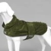Muttmop Dog Drying Robe Olive X-Small 2 Muttmop Dog Drying Robe Olive X-Small -Kurgo Shop 00913957 large