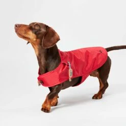 Joules Red Water Resistant Coat Small 35cm