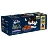 Felix Tasty Shreds Mixed Selection: Beef, Chicken, Tuna, Salmon 40x80g