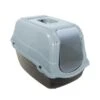 Eco-Line Hooded Cat Toilet Slate Blue 2 Eco-Line Hooded Cat Toilet Slate Blue -Kurgo Shop 00916510 large