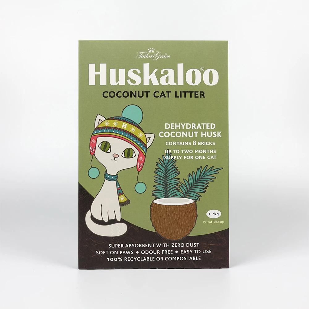 Huskaloo Coconut Cat Litter 3 Huskaloo Coconut Cat Litter