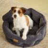Joules Chesterfield Pet Bed Grey Small -Kurgo Shop 00919203 large