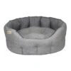 Traditional Tweed & Waterproof Bed Steel Grey - Small -Kurgo Shop 00920842 large