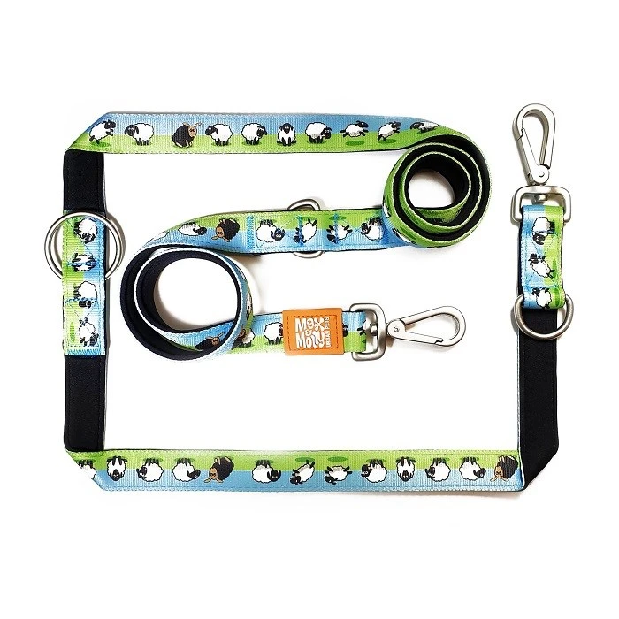 Max & Molly Multi-Function Leash Sheep - X-Small 3 Max & Molly Multi-Function Leash Sheep - X-Small