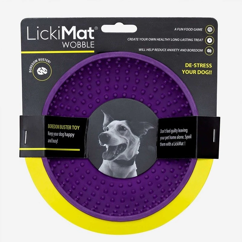 Lickimat Wobble Bowl Purple - 15.5cm 3 Lickimat Wobble Bowl Purple - 15.5cm