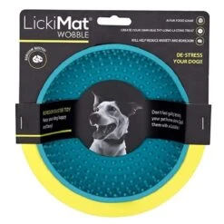 Lickimat Wobble Bowl Turquoise - 15.5cm
