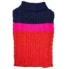 Sotnos Colour Block Jumper Red & Pink - X-Small -Kurgo Shop 00921312 large