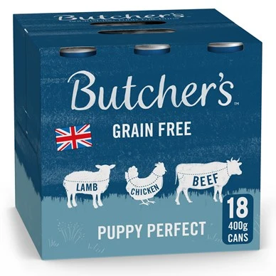 Butcher's Puppy Perfect Cans 18 X 400g 3 Butcher's Puppy Perfect Cans 18 X 400g
