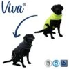 Viva Reversible Coat Black/Hi-Vis - X-Small (25cm) -Kurgo Shop 00921597 large