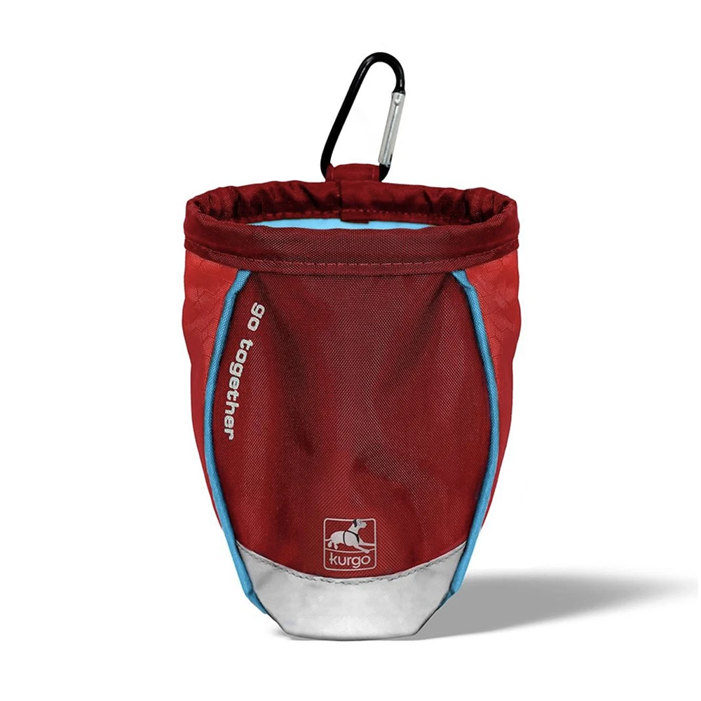 Kurgo Go Stuff It Treat Bag Red 3 Kurgo Go Stuff It Treat Bag Red